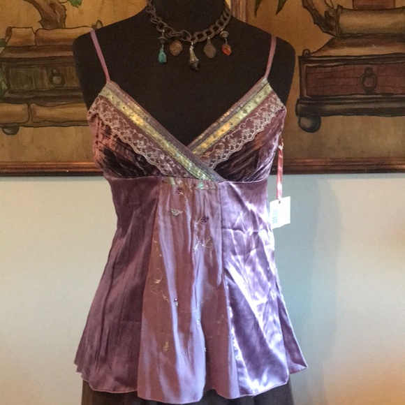 Boho cami NWT, & corduroy jacket, & a-line skirt - Picture 3 of 8